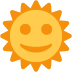 sun with face